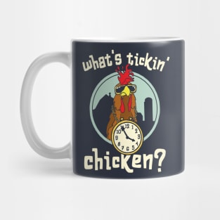 Funny Chicken with Sunglasses Mug